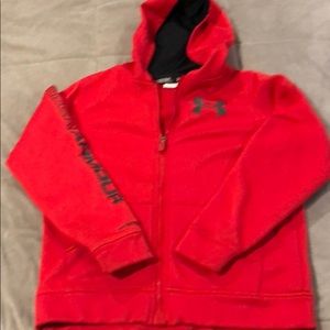Under armour zip up hoodie